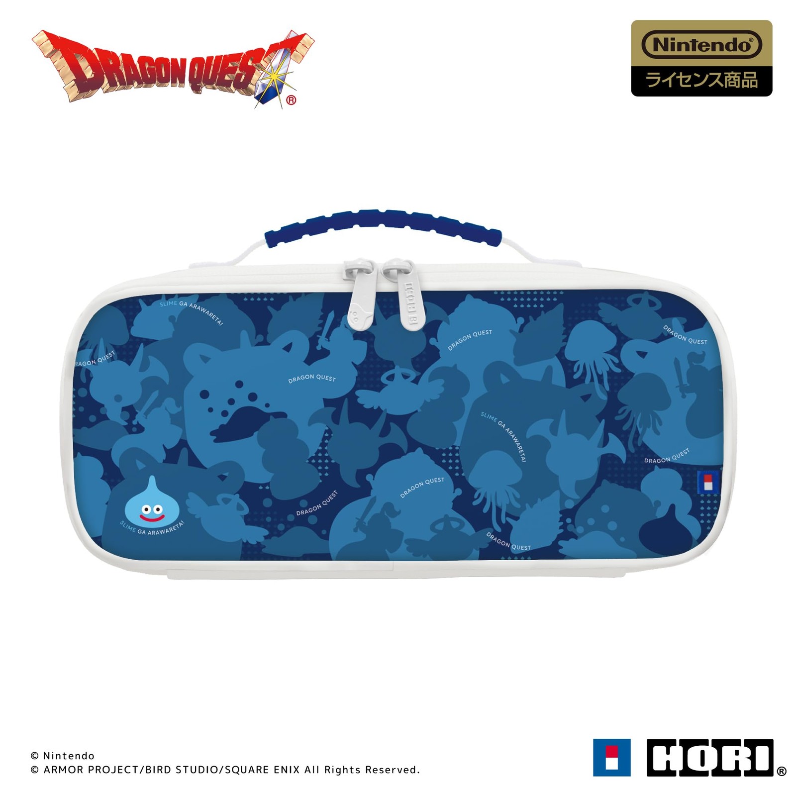 Hori NSW-460 Nintendo Licensed Product Dragon Quest Medium Pouch for SwitchTM