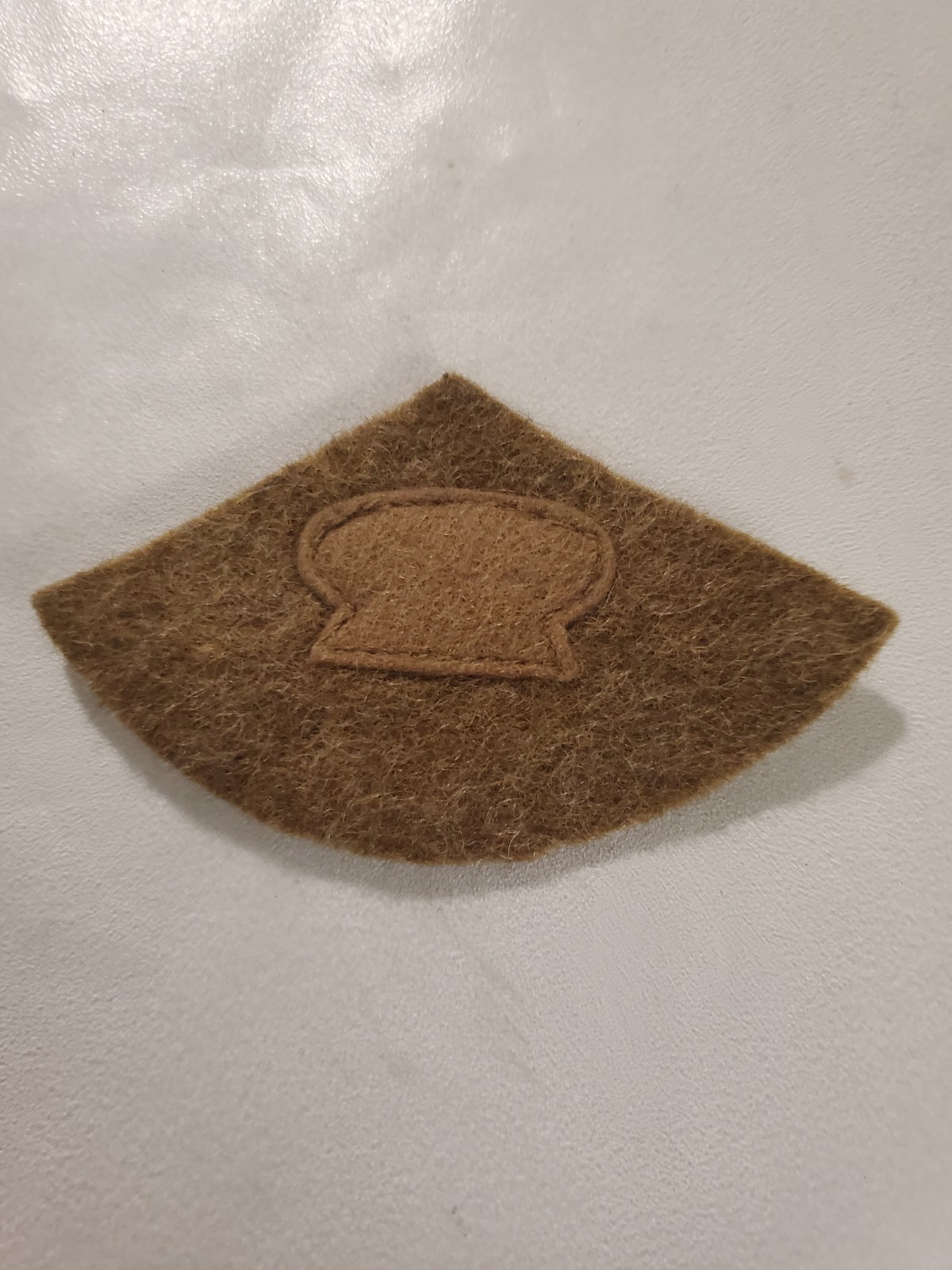 World War I-era U.S. Army Bakery/Cook trade insignia patch