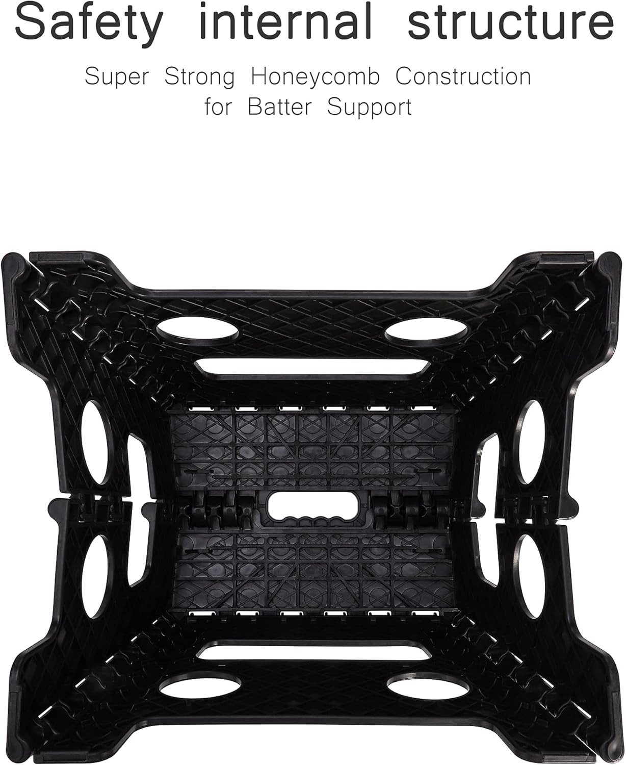 Folding Step Stool 13 Inch, Sturdy Collapsible Step Stool Foldable up to 300 Lbs