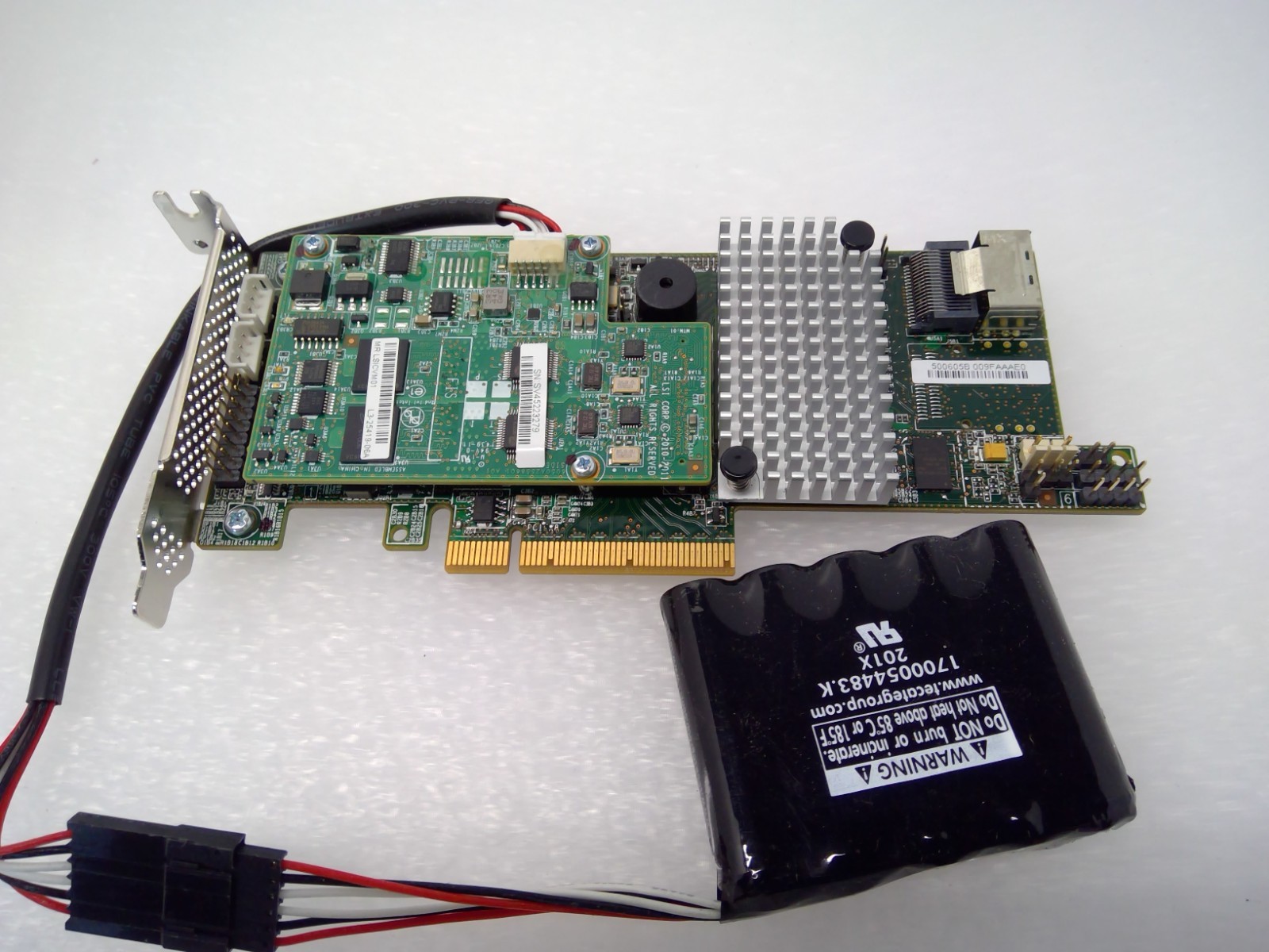 LSI MegaRaid MR SAS9271-4i  L3-25413-07C 6Gb/s PCL-E RAID Controller Card 1Gb