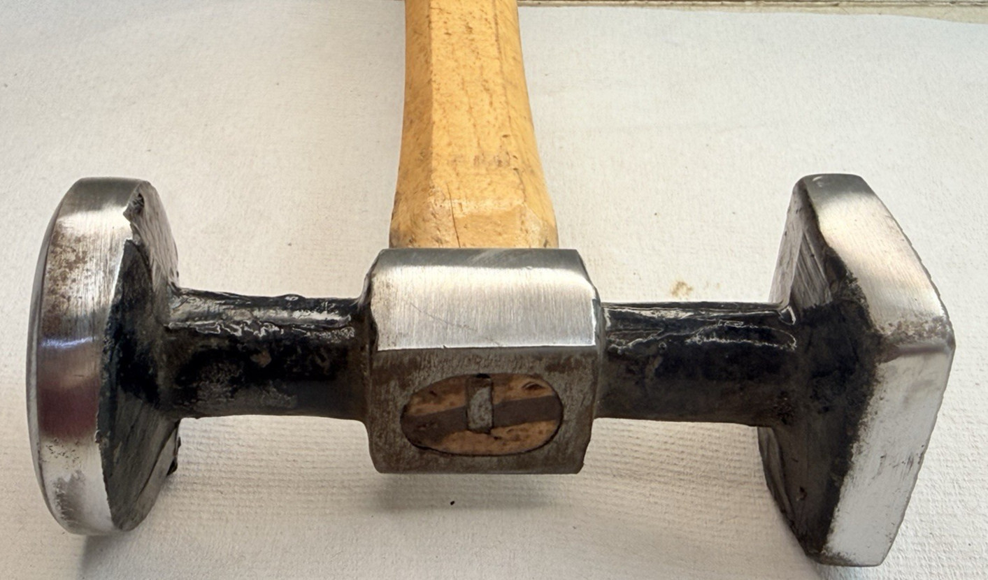 Auto Body Hammer Round Face and Square Waffle Face