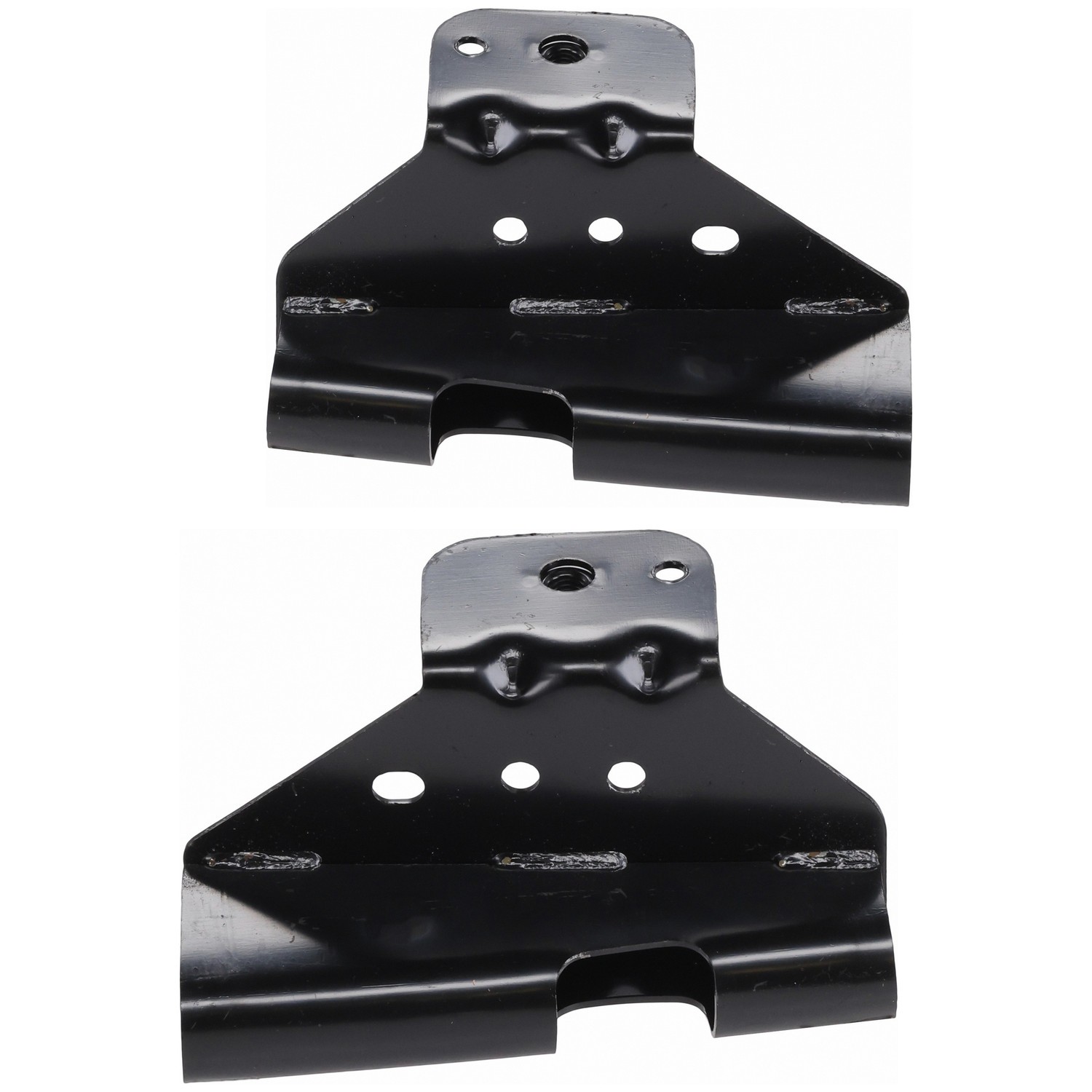Front Driver & Passenger Inner Bumper Mounting Bracket Impact Bar Brackets