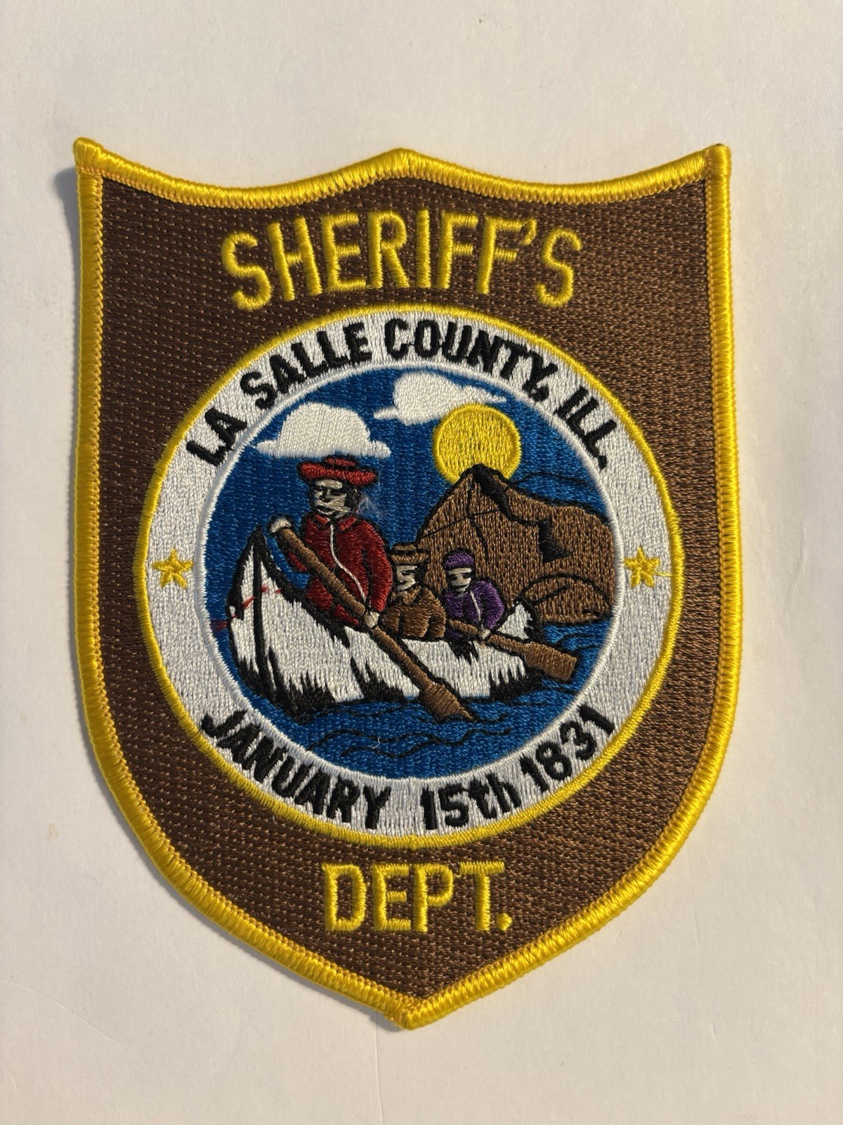 La Salle County, Illinois             Sheriff’s Department Patch