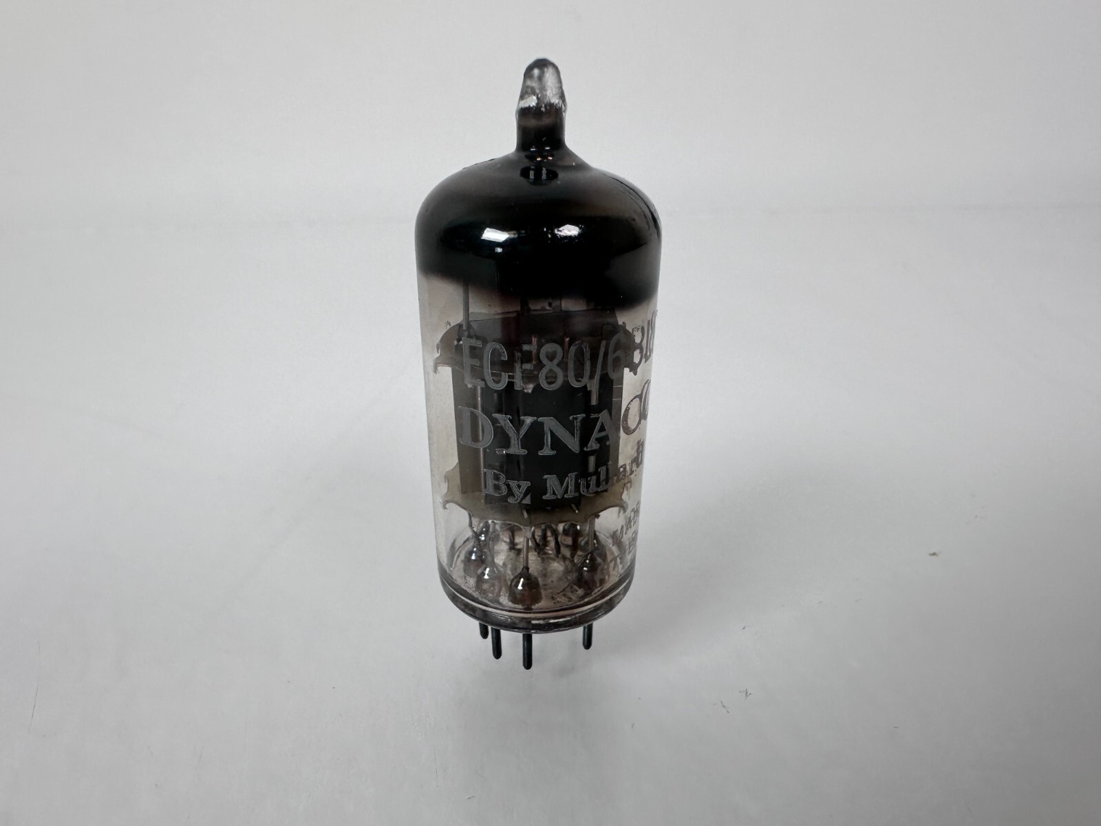 ECF80/6BL8 DYNACO BY MULLARDTUBE, 1022-222 MADE IN GREAT BRITAIN