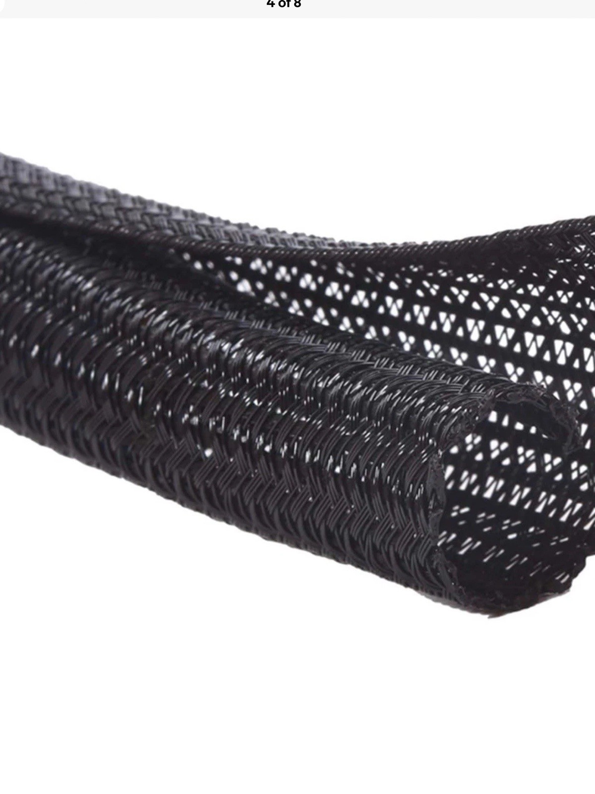 1/2 Inch Split Cable Sleeves Wire Loom Tubing Pet Cable Wrap Protector 25 Feet