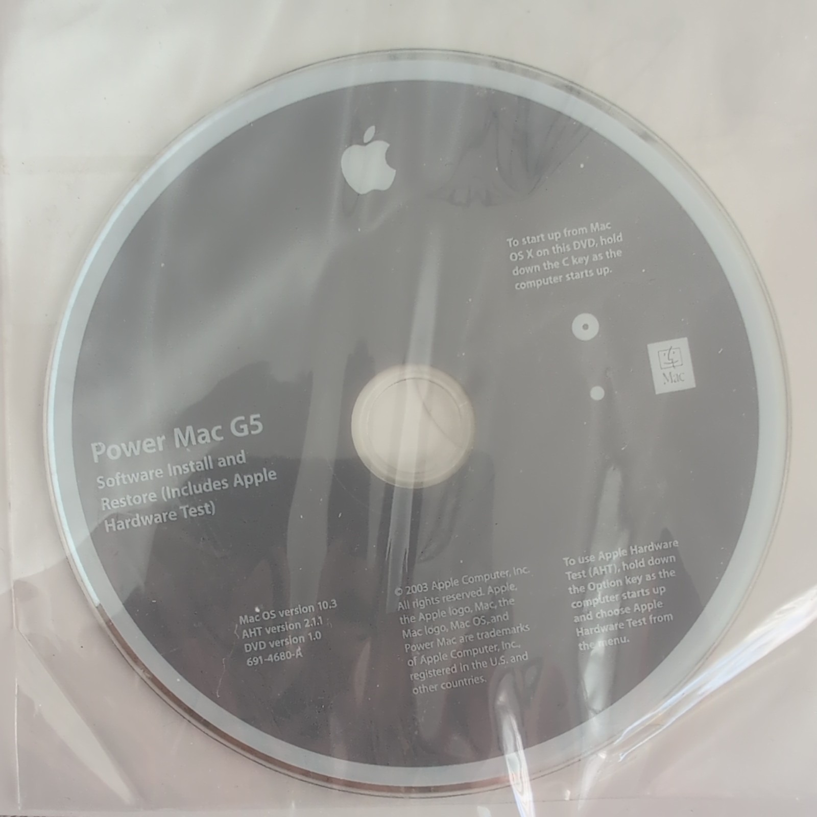 Apple Power Mac G4 Setup Guide Manual +install software CD OSX 10.3 New