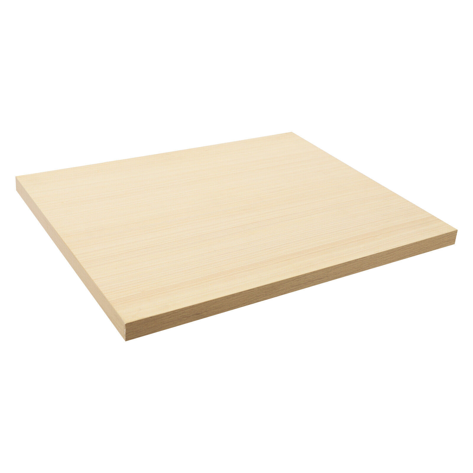 Plywood Rectangular Tabletop 75 × 60 × 3.5 cm Wood Color 35mm