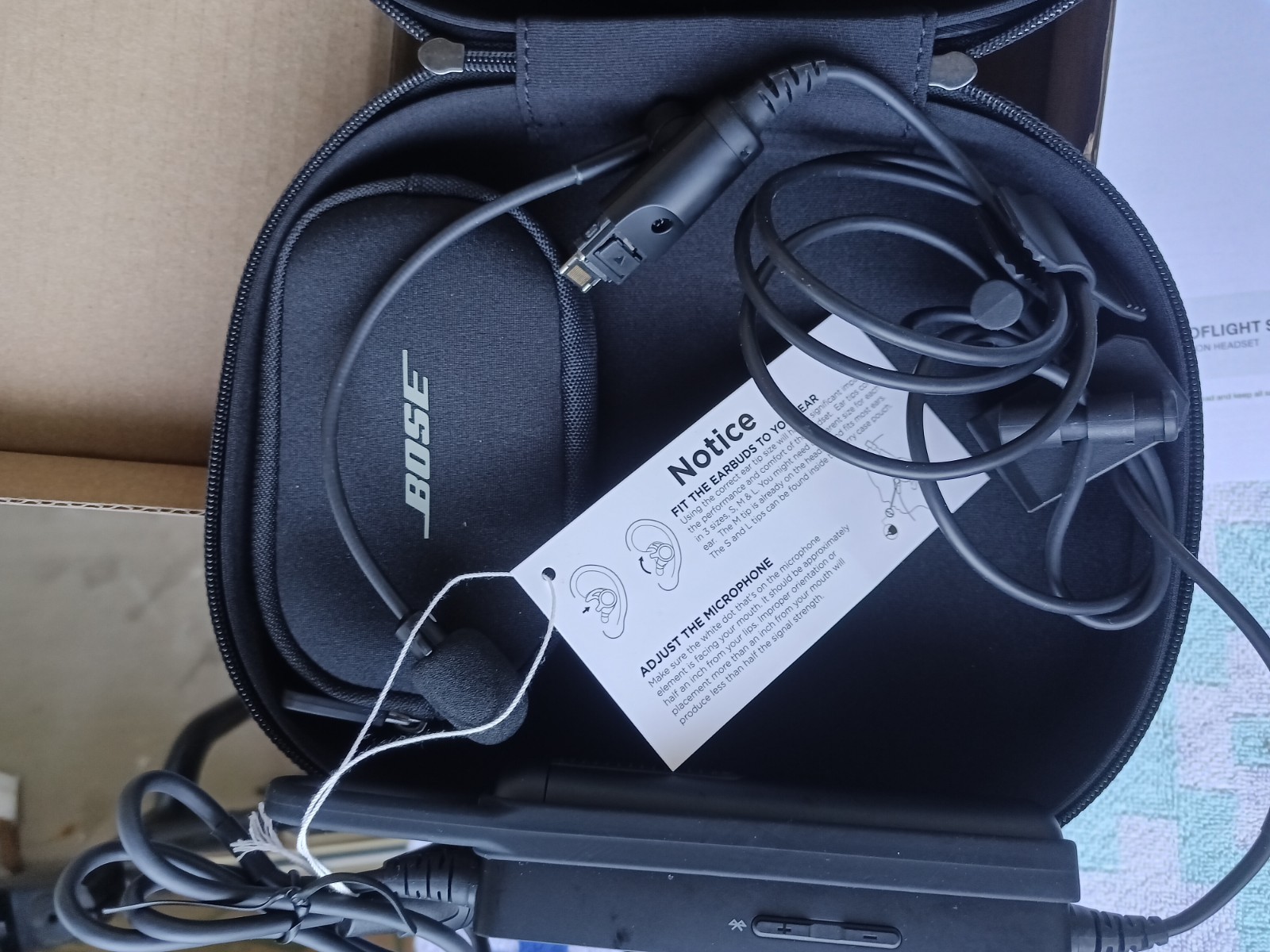 Bose Preflight Series 2 Aviation Headset | With Original Box|instructions