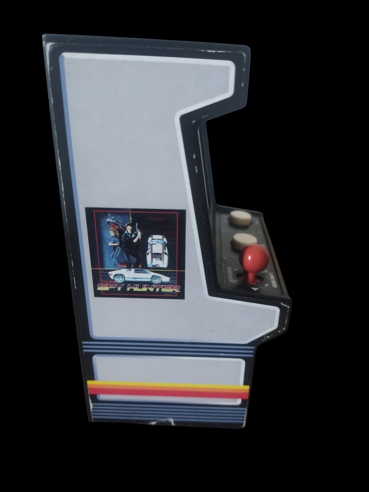 Spy Hunter Retro Mini Arcade Game By Basic Fun Inc. / Tested