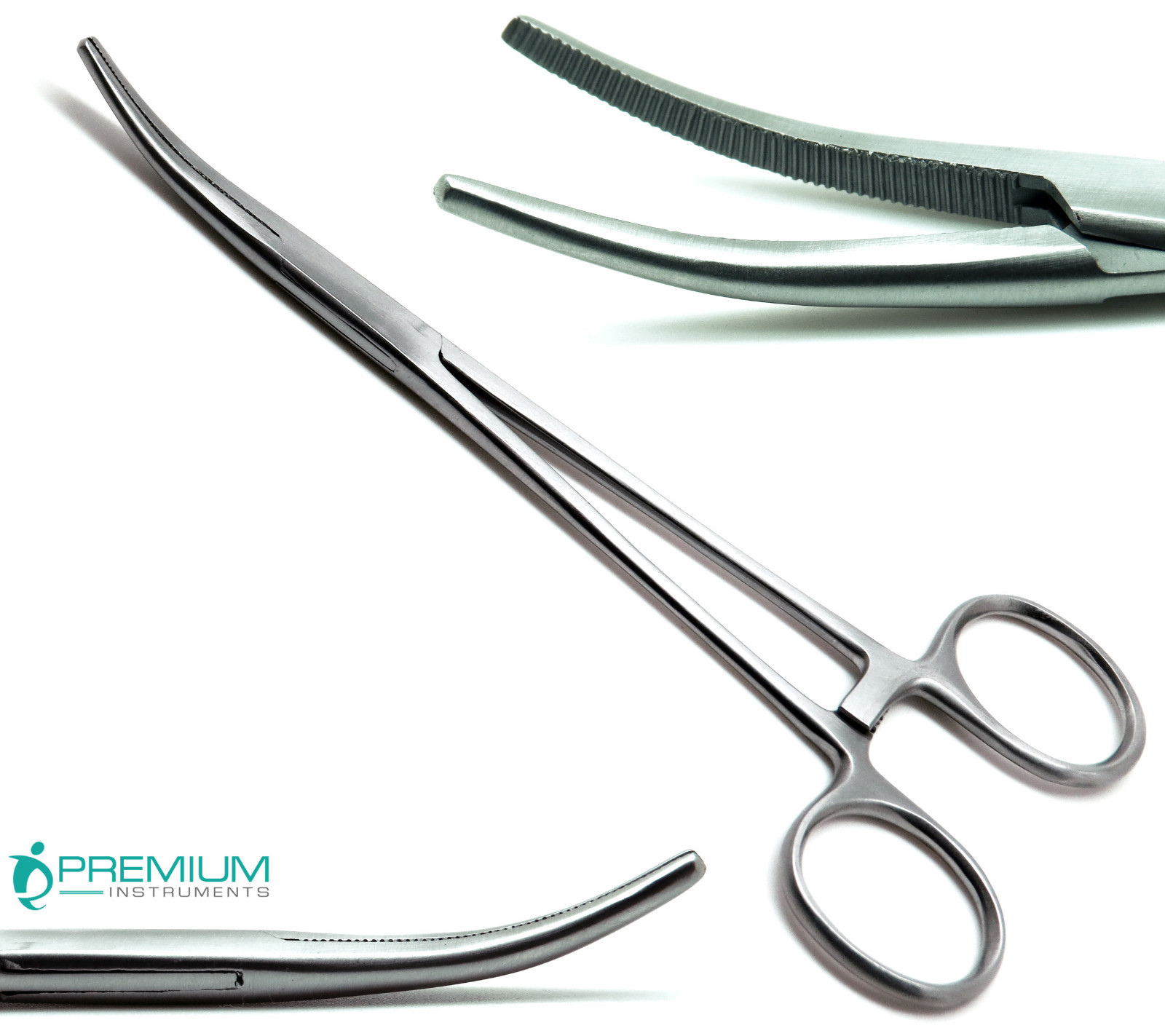 New Rankin Crile Hemostat Forceps Curved 10" Locking Handle Surgical Instruments
