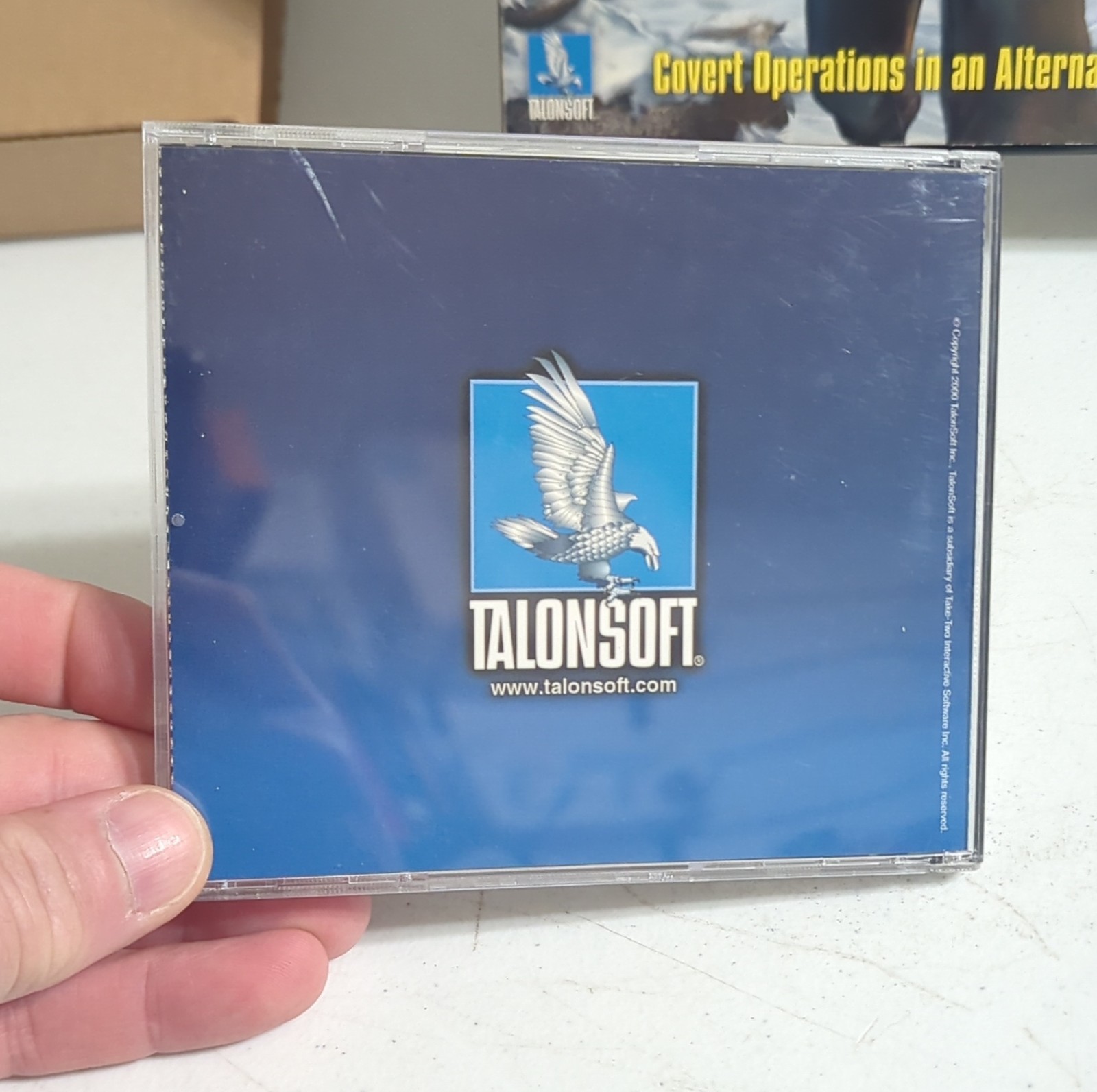 TalonSoft Codename Eagle PC Big Box 3D Action CD Windows 95/98 w/ Player's Guide