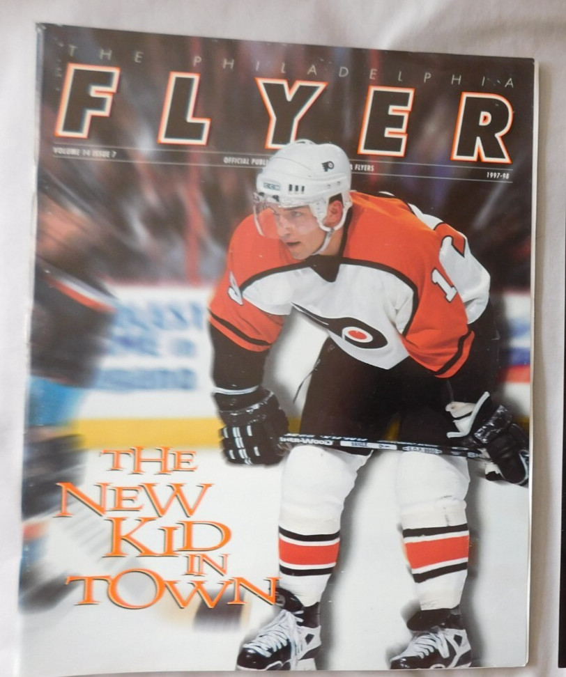 Philadelphia Flyers Vs Florida  Panthers Program   March 10 1998