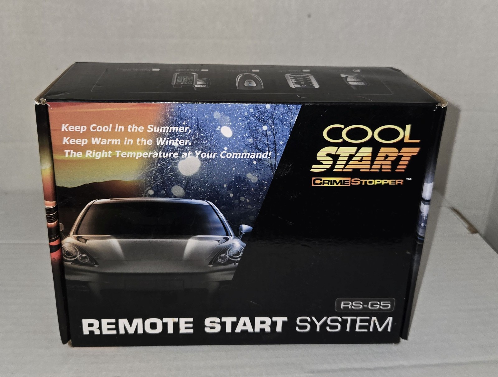 NEW Crime Stopper Cool Start RS4-G5 1-Way Remote Start System w/ Keyless Entry