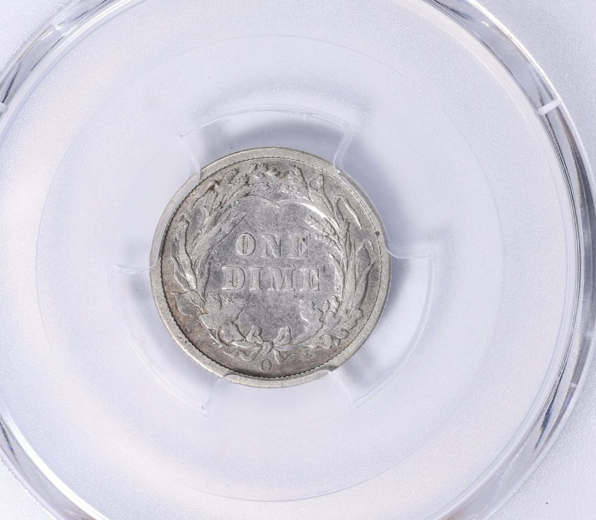 1892-O Barber Dime : PCGS VF20