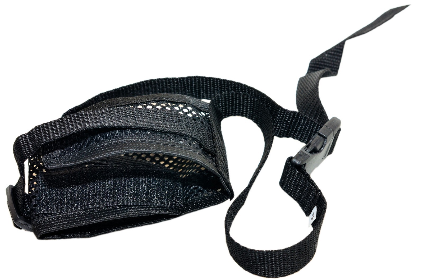 Mesh DOG MUZZLE Muzzle Adjustable Black Mesh Small Medium Large Extra Large