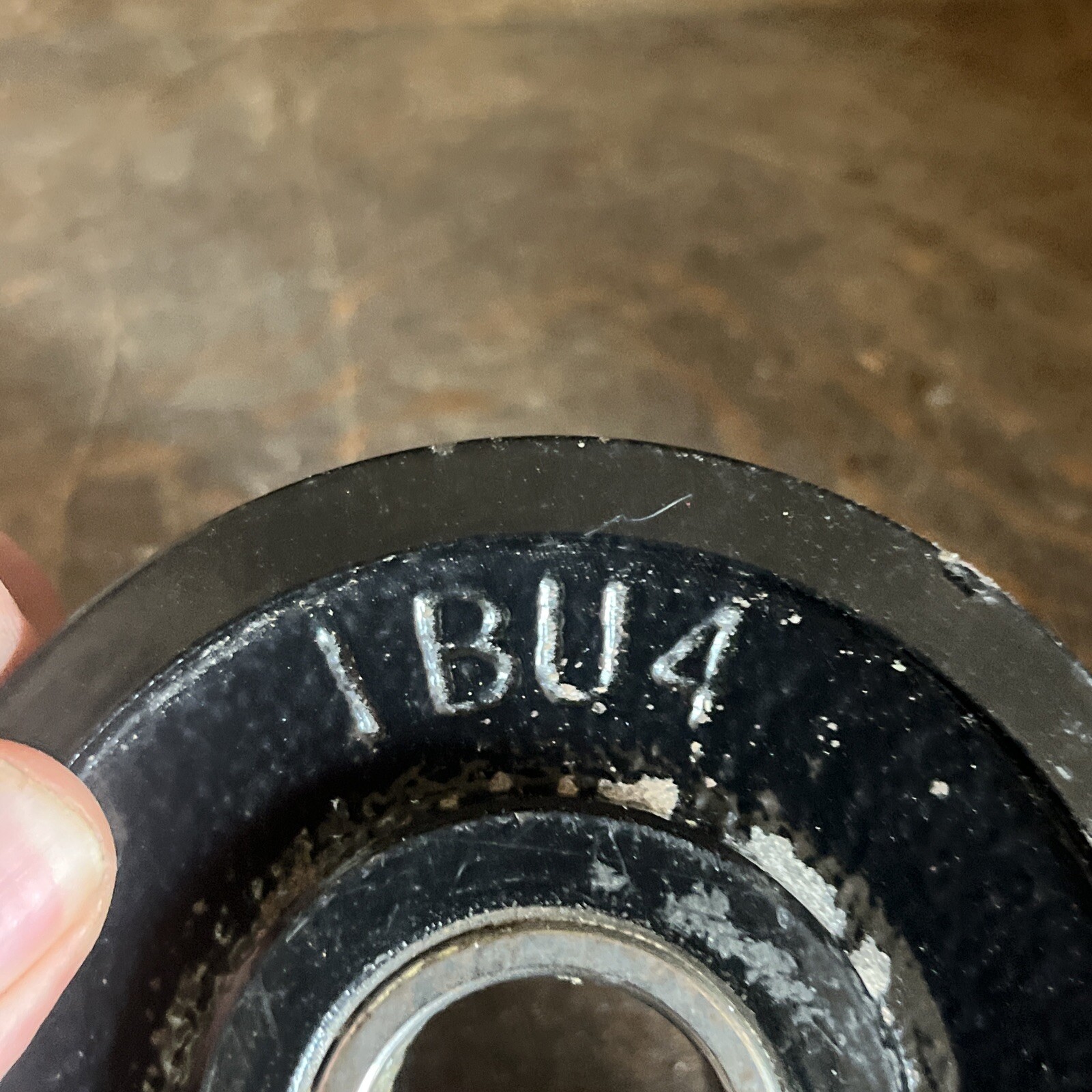 NOS Brewer Machine 1BU4F Idler Pulley 1" Bore
