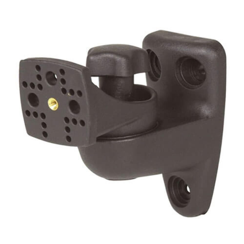 Durable Fully Adjustable Bracket Speaker 5kg Wall Mount Swivel Black Colour