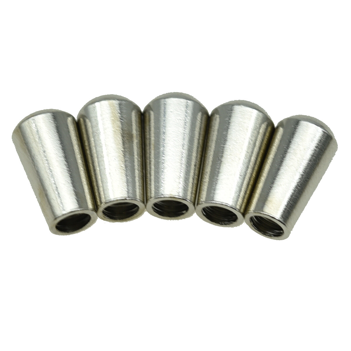 5x Nickel SAE 8-32 Metal Guitar 3 Way Toggle Switch Tip Fits Gibson/Switchcraft