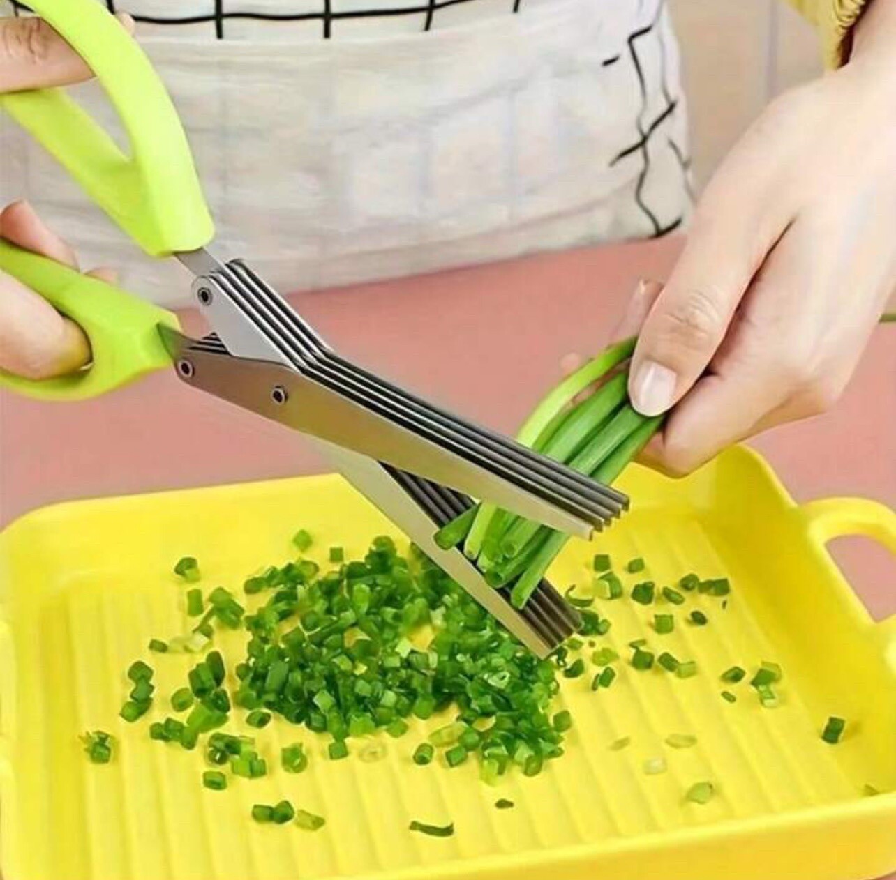 5-Layer Multi-Functional Stainless Steel Kitchen Scissors