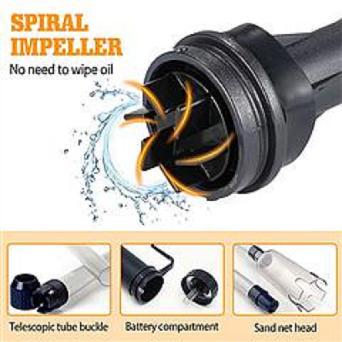 Electric Gravel Cleaner Aquarium Fish Tank Automatic Siphon Vacuum Water Change