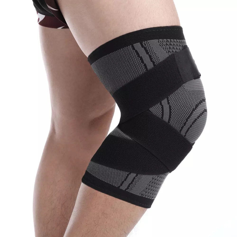 2Pcs Knee Sleeve Compression Brace Support For Sport Joint Pain Arthritis Relief