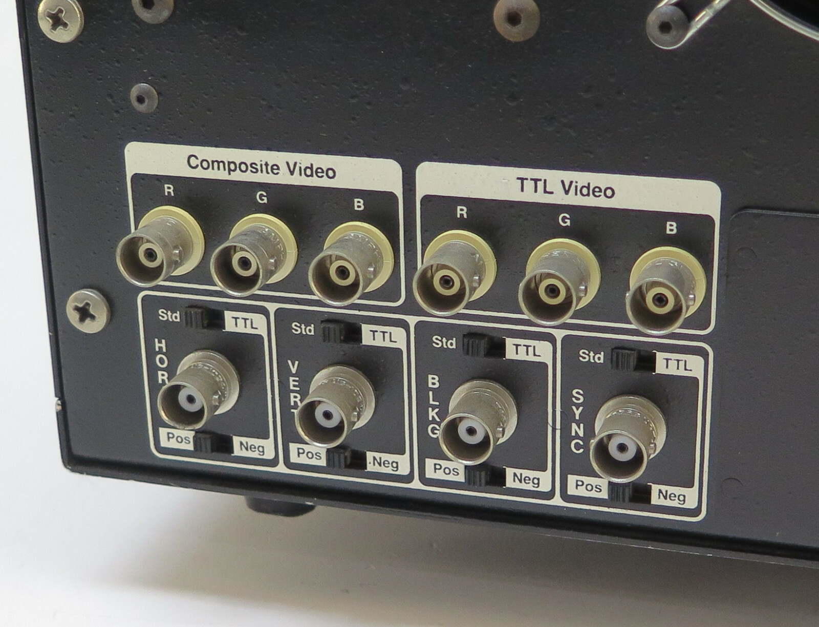 Vii 2501A Video Test Pattern Generator w/ Instruction Manual & RasterMaster Log