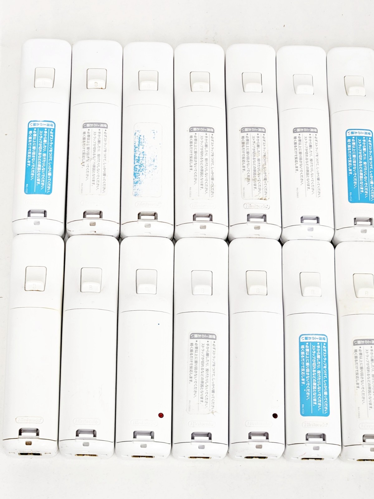 Nintendo Wii Controller Motion Plus Lot White 20pc