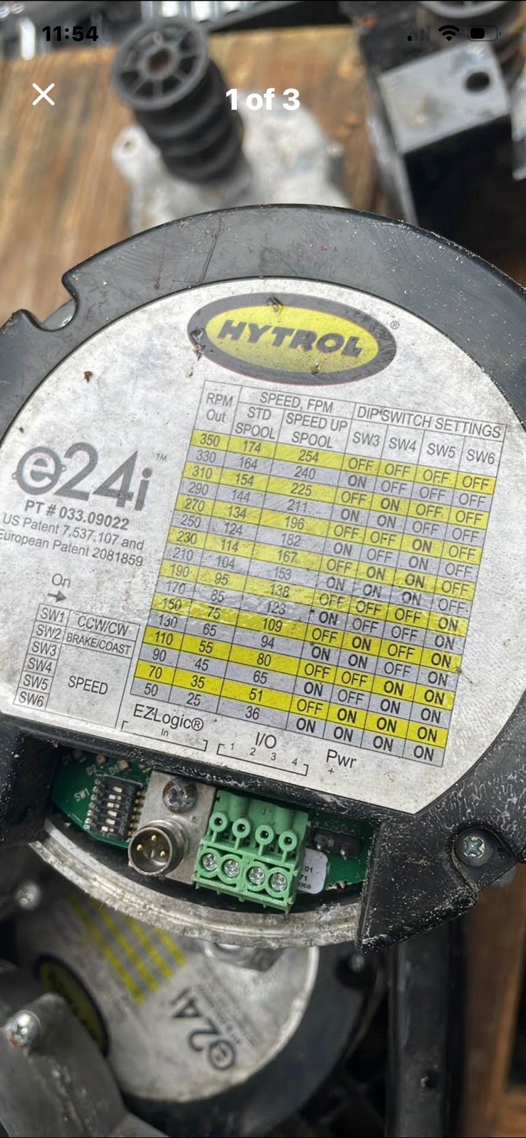 Tested By Certified Professional! Hydrol 36w24 DC Motor Brushless