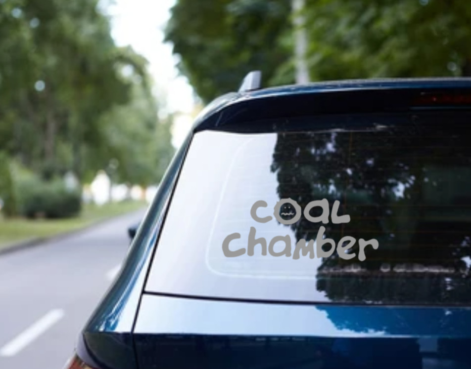 Coal Chamber Car Decal Vinyl Band Logo Bumper Glossy Sticker Nu Heavy Metal