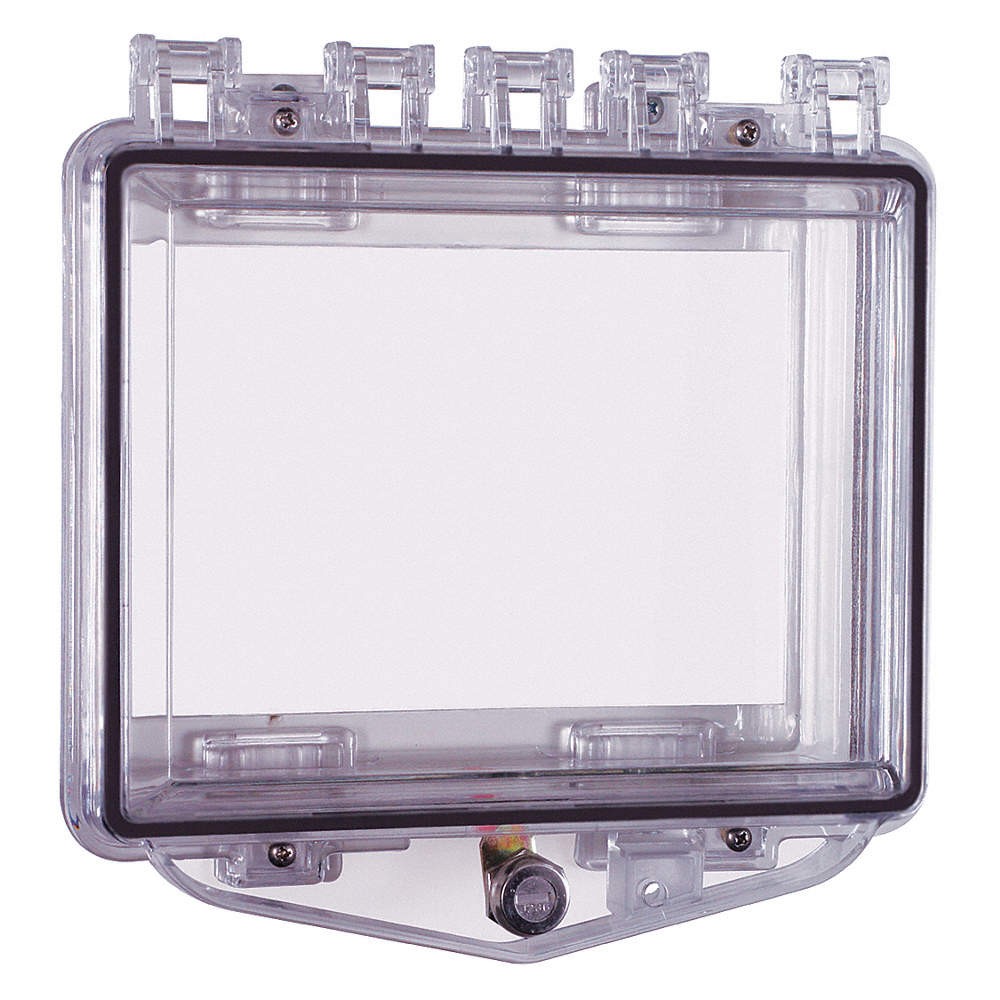 SAFETY TECHNOLOGY INTERNATIONAL STI-7510C Enclosure,Open,Clear,Ext. Key Lock 31C