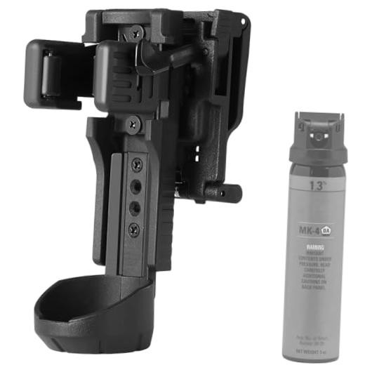 Quick Release OC Spray Holster, Lightweight Plastic Steel Pepper Spray Holder