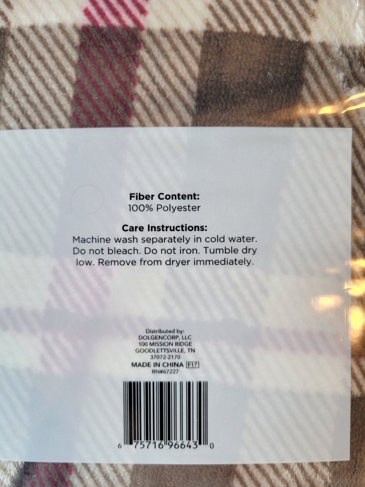 Comfort Bay Microlight Berber Throw 50in × 60in 2 sided