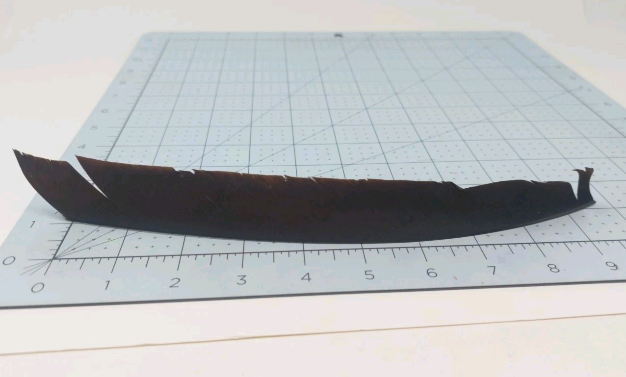 100 Pack Bullseye Feathers FULL LENGTH 9" Right Wing: Solid Dark Chocolate Brown