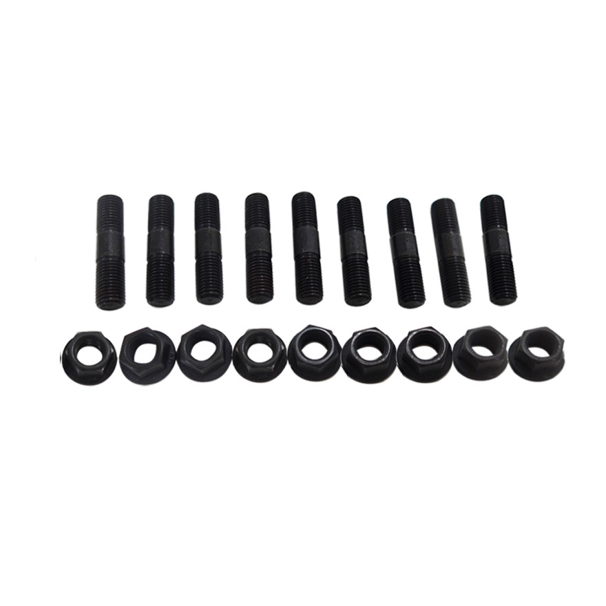 CXRacing Manifold Header Stud Bolt for Mazda Miata MX-5 1.8L Engine 9PCS