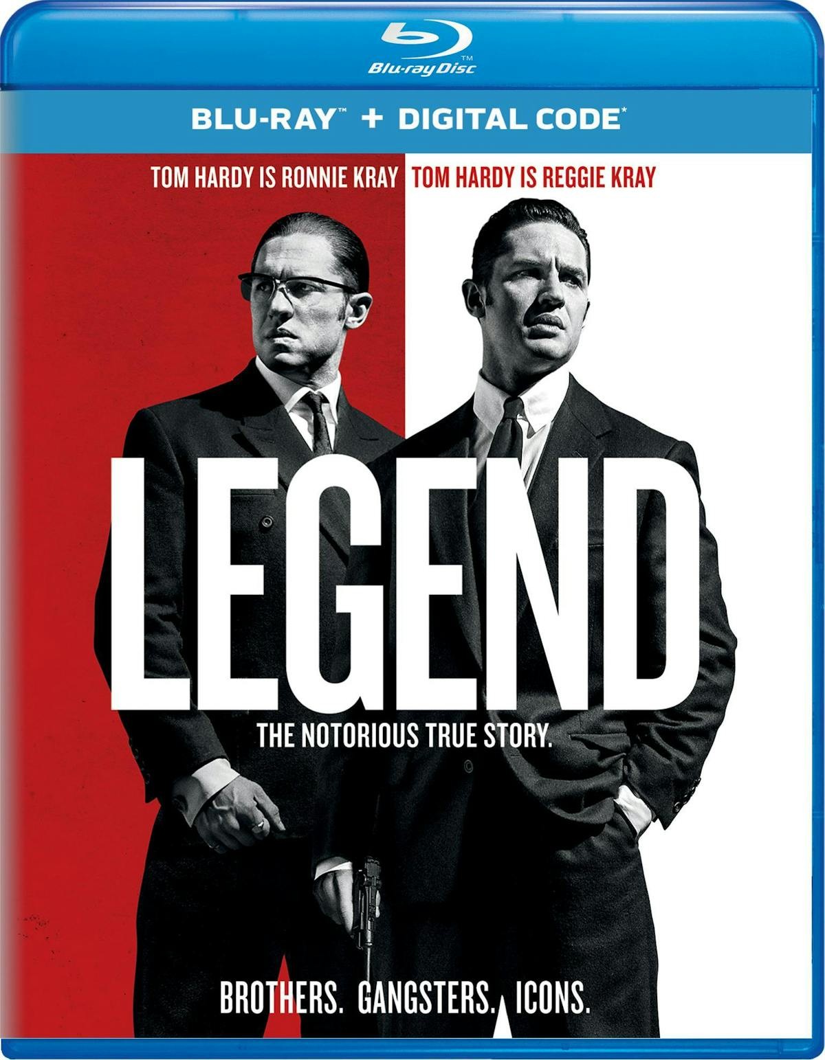 Legend Blu-ray Tom Hardy NEW