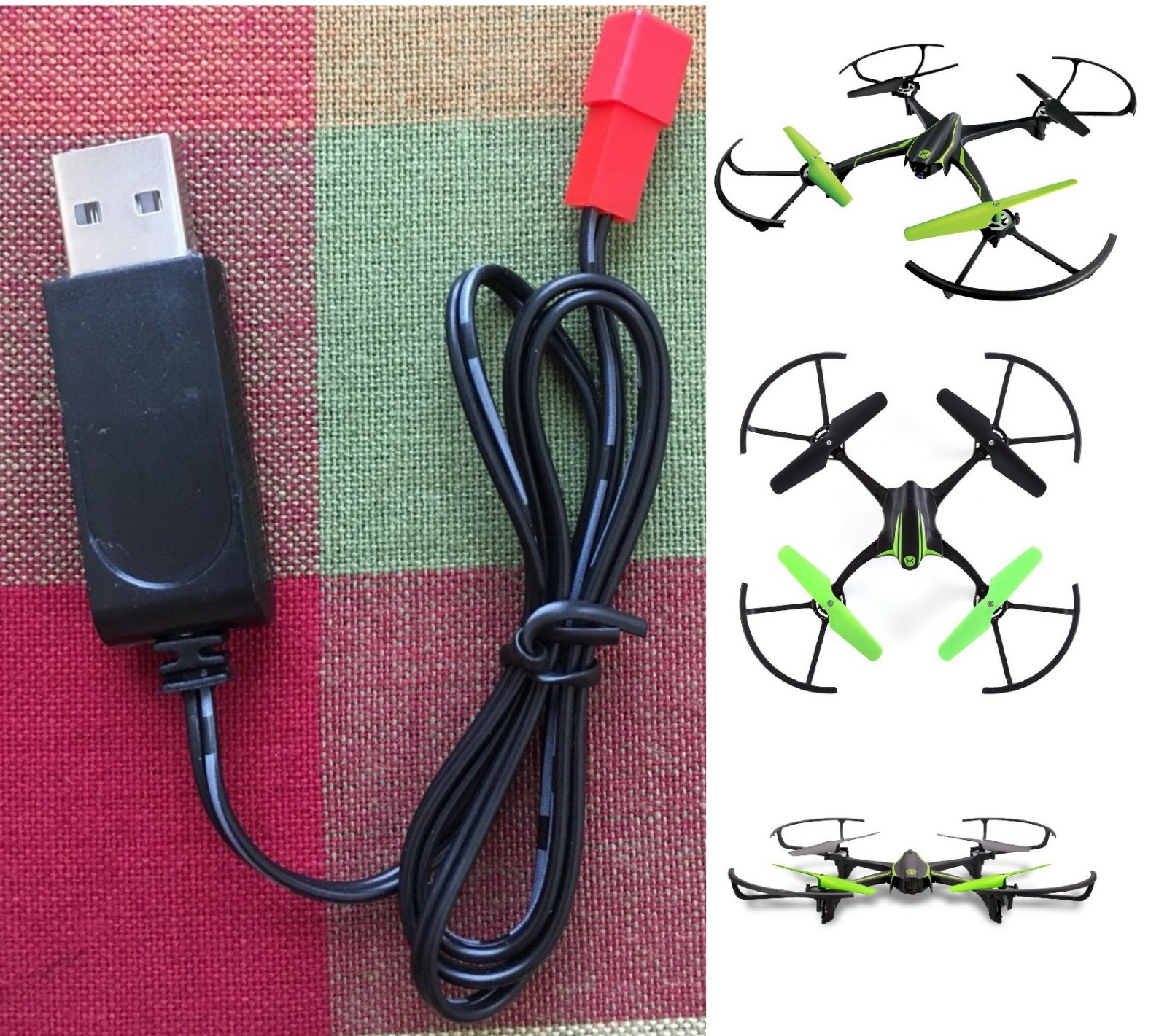Sky Viper Drone Charger for v2400hd v2450fpv s1700 s1750 v2450GPS SCOUT FURY