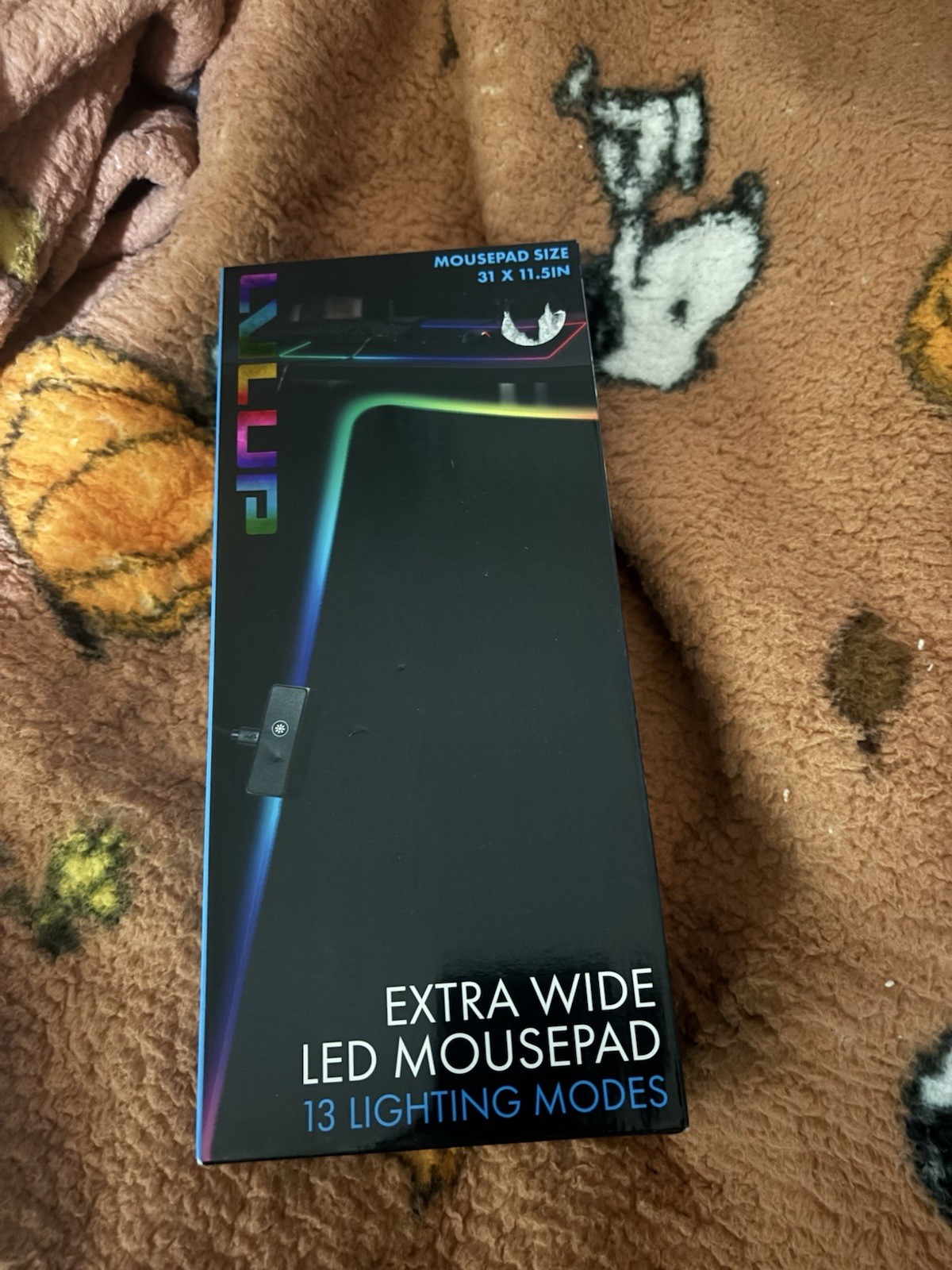 Extra Wide LED Mouspad With 13 Lighting Modes