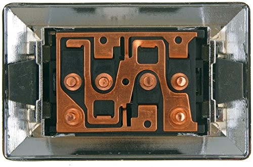 901-017 Front Driver Side Power Window Switch 2 Button Compatible with Select