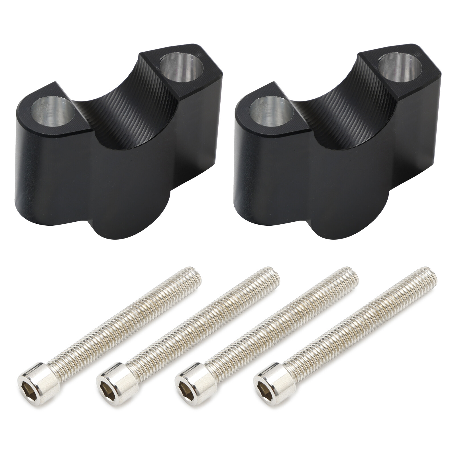 Handlebar Riser Spacers + 20mm Black Fit For Honda CL250 CL300 CL500 2023 2024