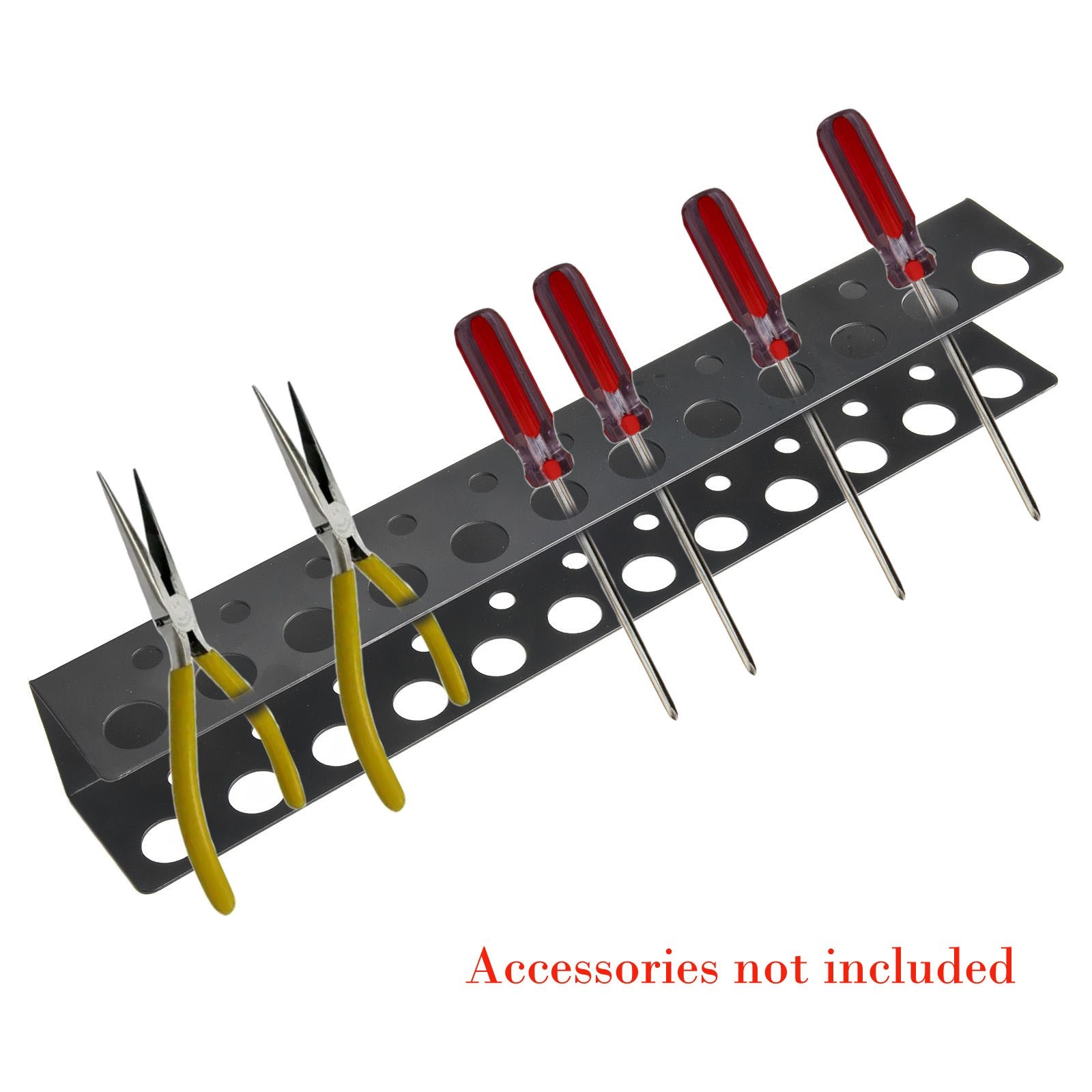 Space Efficient Tool Storage Mountable Screwdriver Organizer for Easy for ACCESS