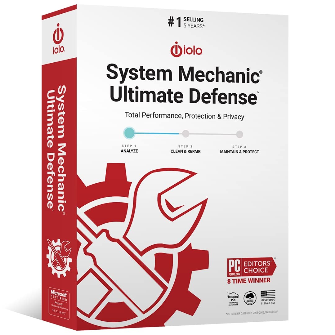 iolo System Mechanic Antivirus Software