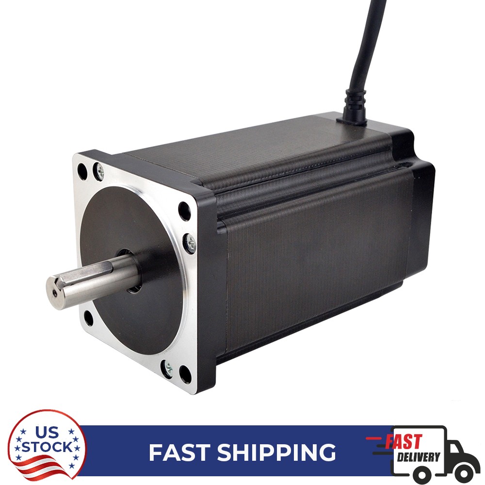 Nema 34 86*151.5mmStepper Motor 12Nm 14mm Key way Shaft 6A CNC Mill Lathe Router