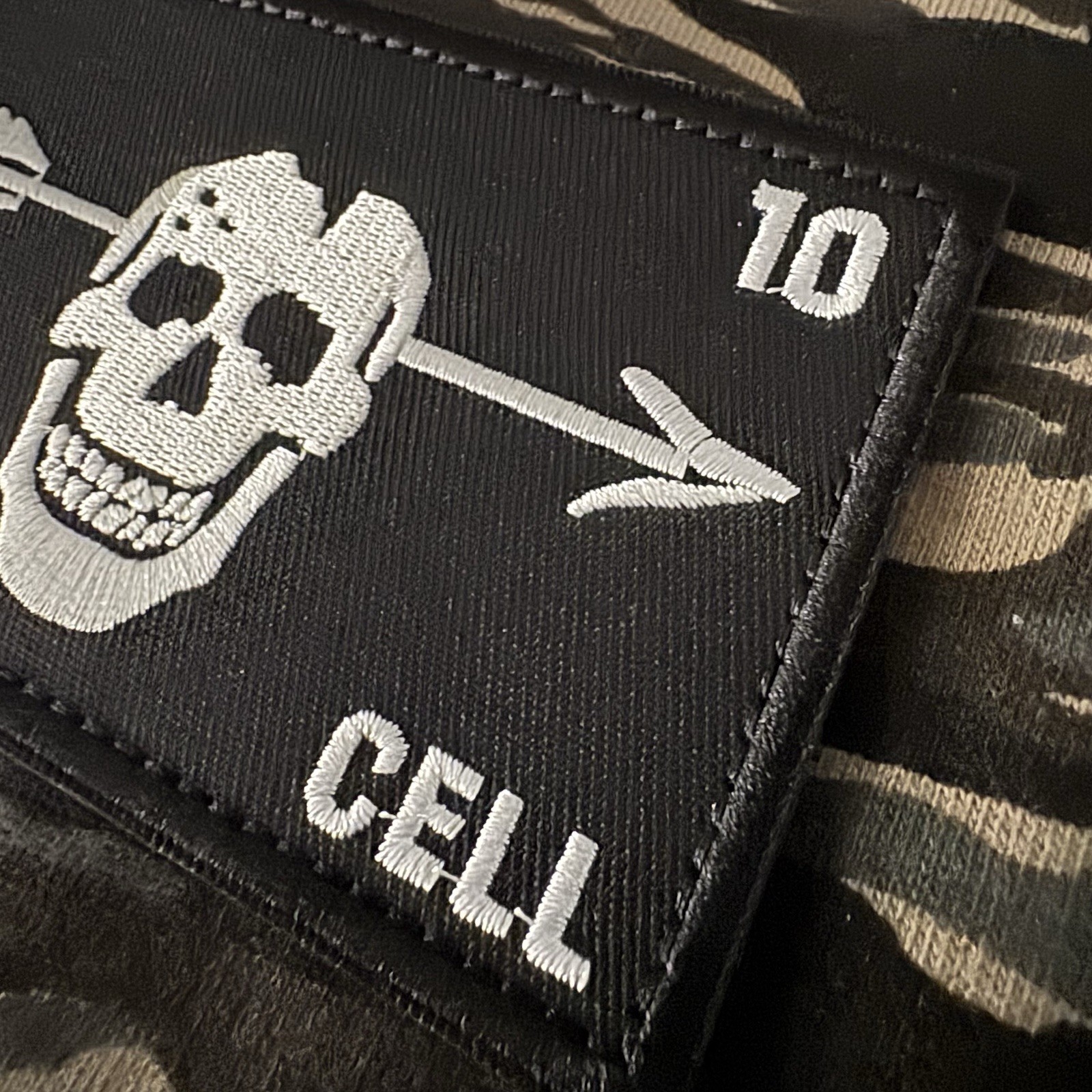 XL FORWARD OBSERVATIONS GROUP 10th SFG KILL CELL Embroidered Patch Hook/Loop FOG