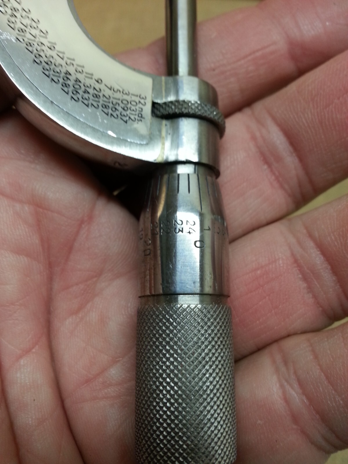 Vintage German MFG 0-1" Micrometer in Original Box