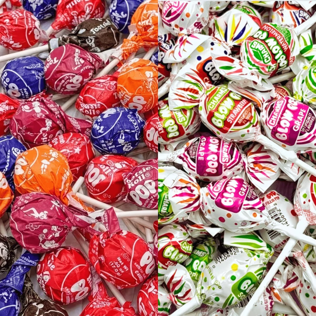 Tootsie Pops & Blow Pops Lollipop Mix | 1LB ~ 2LB | Assorted Flavors ~Free Ship!