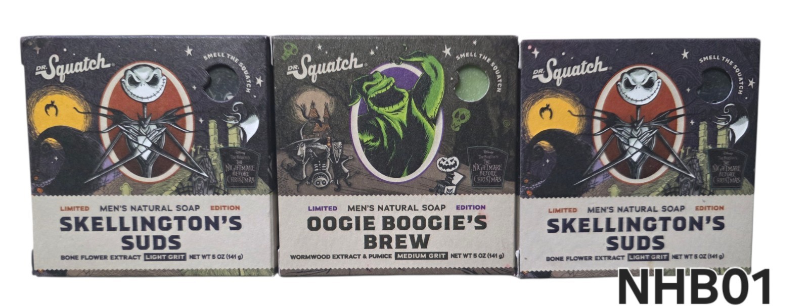DR. SQUATCH 5oz. Natural Soap Bars 3 Pack