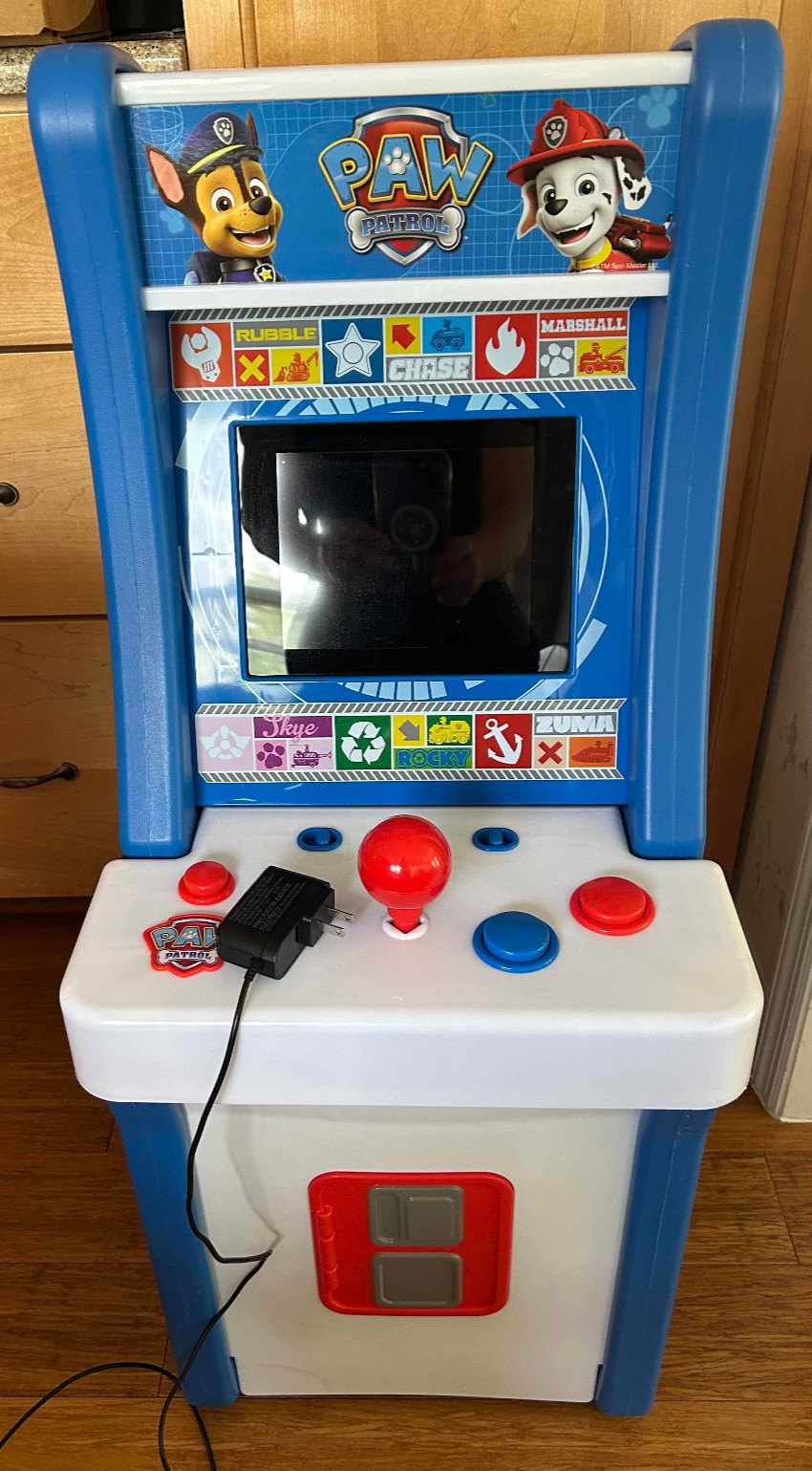 Arcade1up Paw Patrol Jr  Video Game  PAW-J-01340 TESTED w. Power Cord