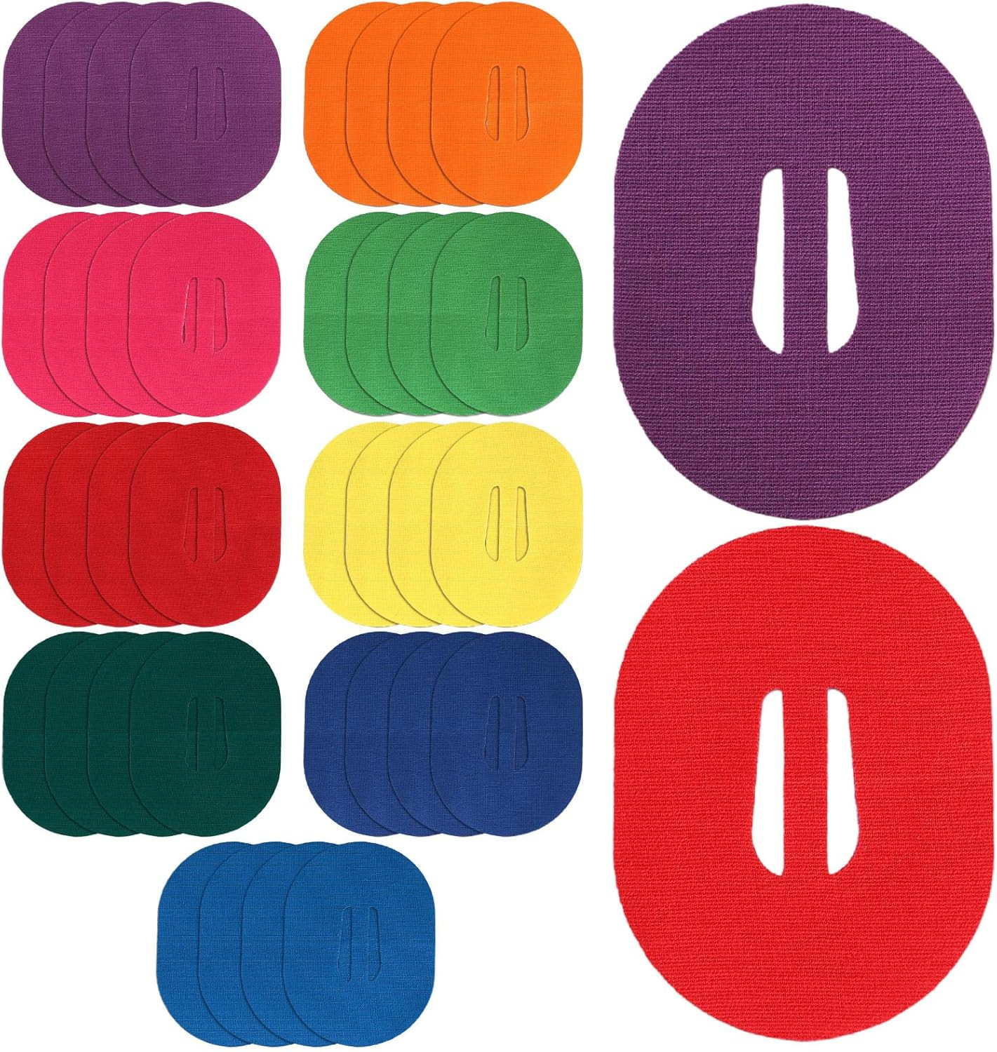Nuanchu 36 Pieces Adhesive Patches Compatible with Dexcom G6 Shower Waterproof P