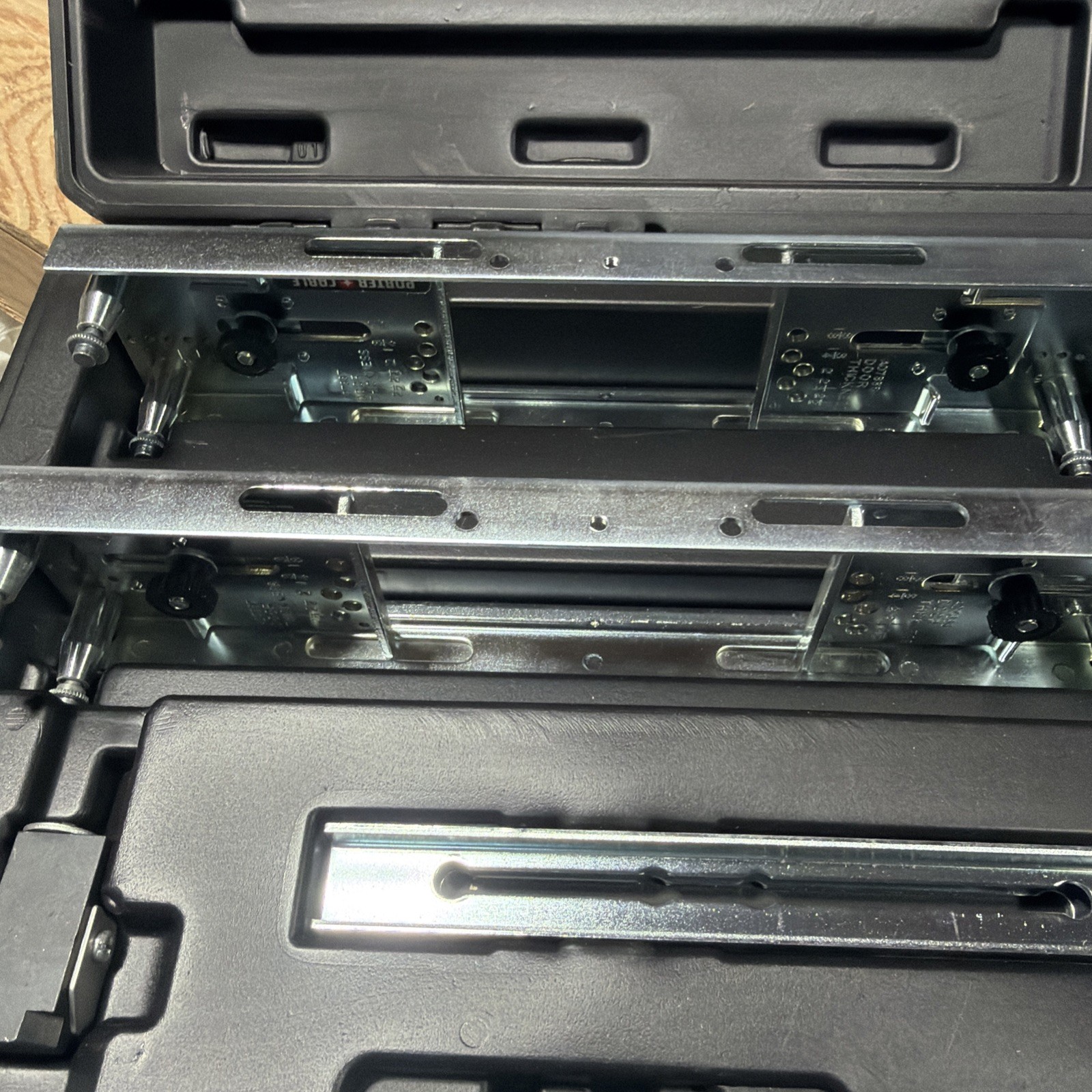 PORTER CABLE 59381 HINGE BUTT TEMPLATE KIT Incomplete Missing Lock nut & Guide