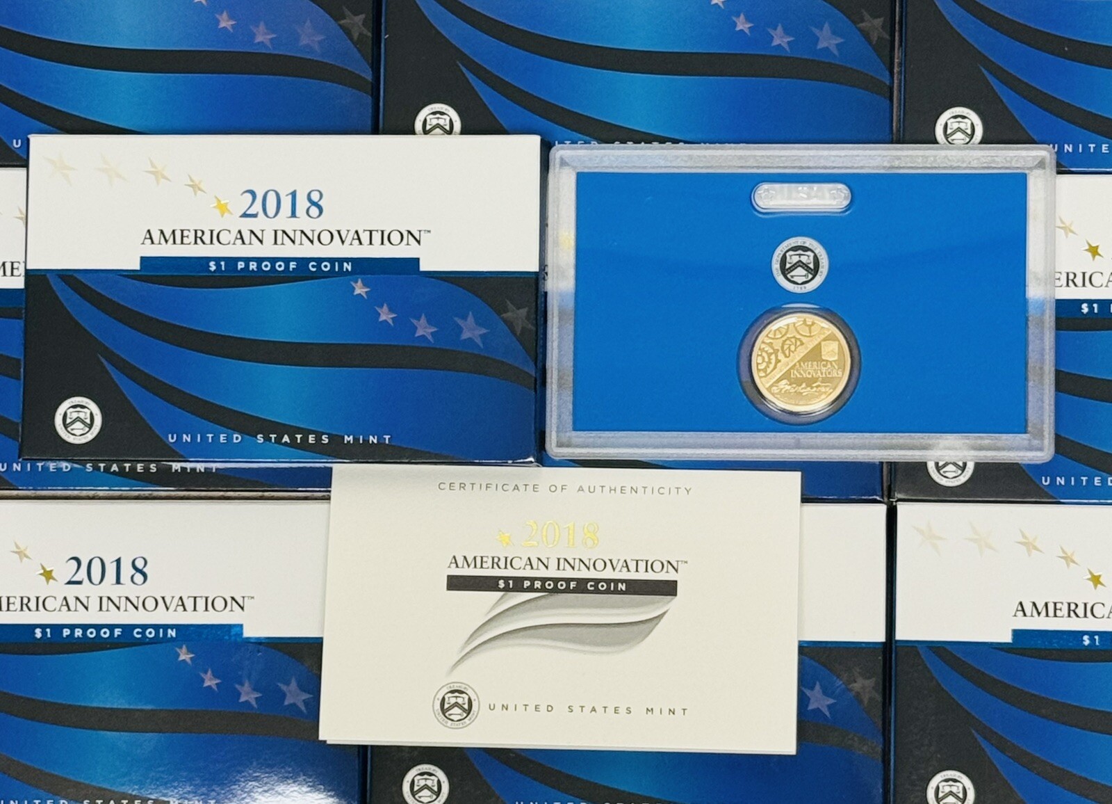2018-S American Innovation $1 Proof Coin. #C1274